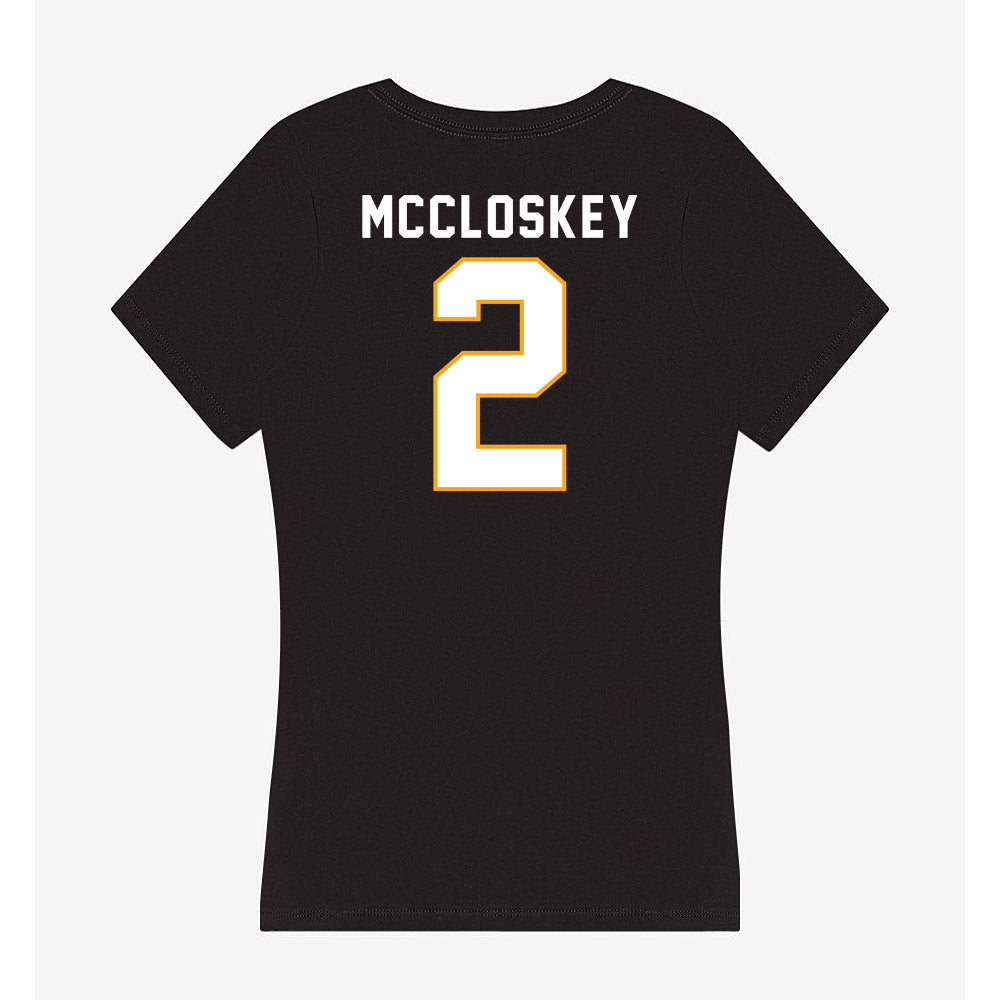 VCU - NCAA Women's Soccer : Keira McCloskey - Women's V-Neck T-Shirt-1