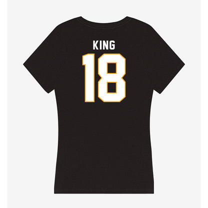 VCU - NCAA Women's Lacrosse : Chloe King - Women's V-Neck T-Shirt-1