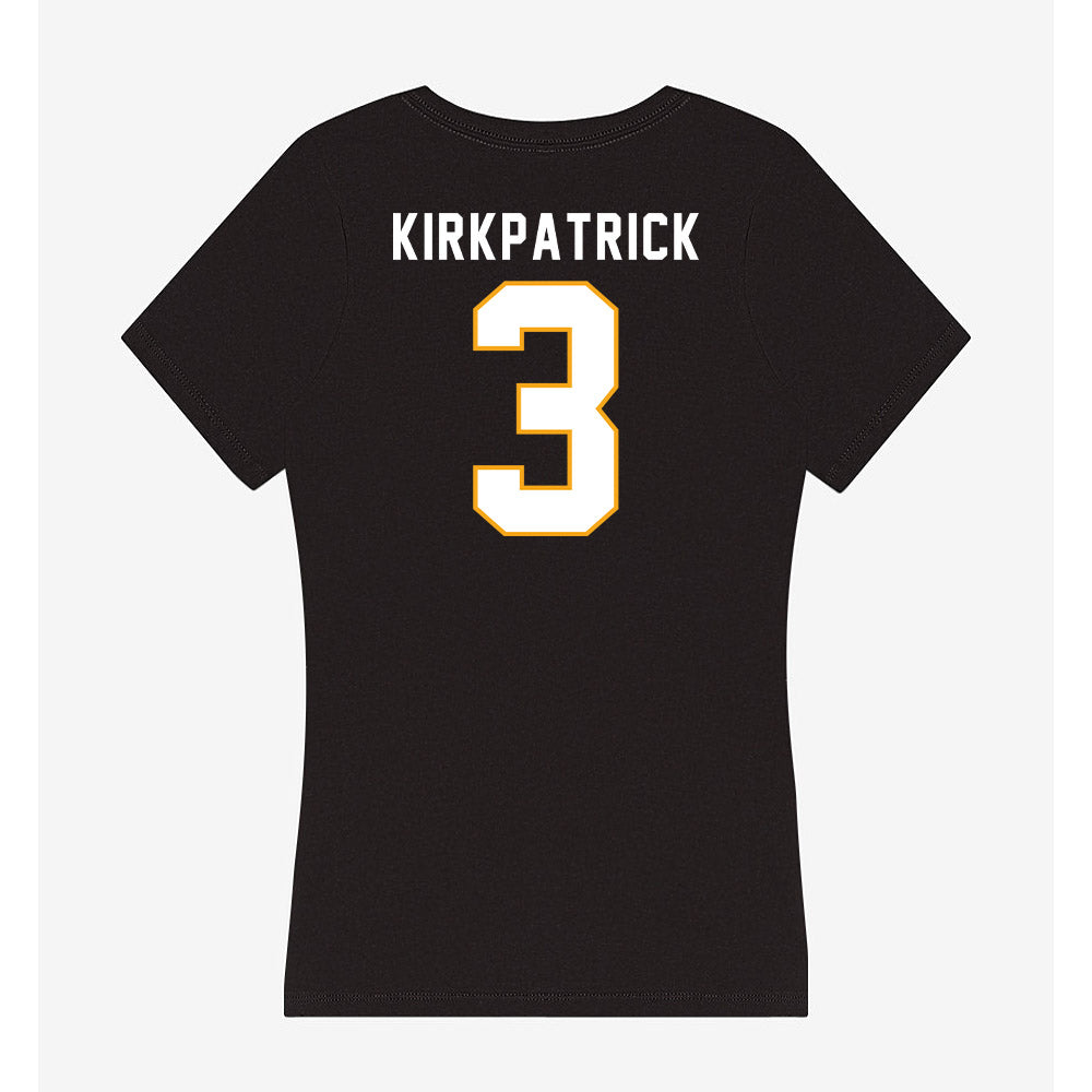 VCU - NCAA Baseball : Nate Kirkpatrick - Women's V-Neck T-Shirt-1