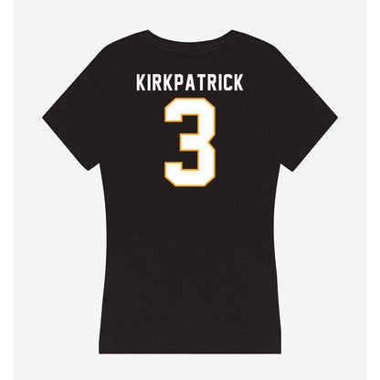 VCU - NCAA Baseball : Nate Kirkpatrick - Women's V-Neck T-Shirt-1