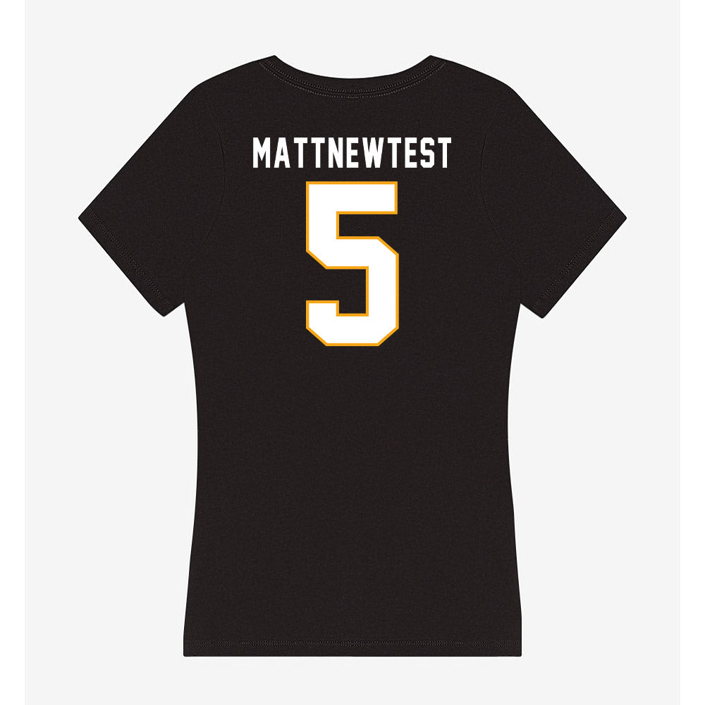 VCU - NCAA Baseball : Test MattNewTest - Women's V-Neck T-Shirt-1