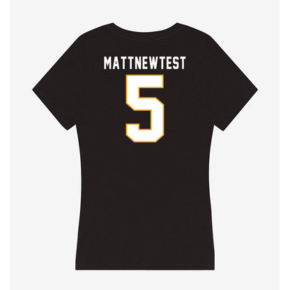 VCU - NCAA Baseball : Test MattNewTest - Women's V-Neck T-Shirt-1