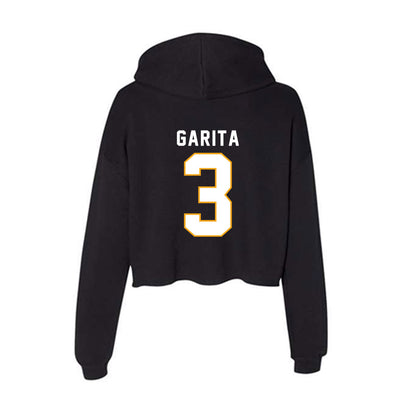 VCU - NCAA Men's Soccer : Fabian Garita - Women's Crop Fleece Hooded Sweatshirt-1