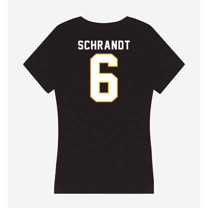 VCU - NCAA Women's Lacrosse : Bella Schrandt - Women's V-Neck T-Shirt-1