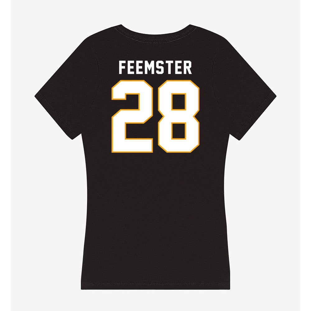 VCU - NCAA Women's Lacrosse : Ryn Feemster - Women's V-Neck T-Shirt-1