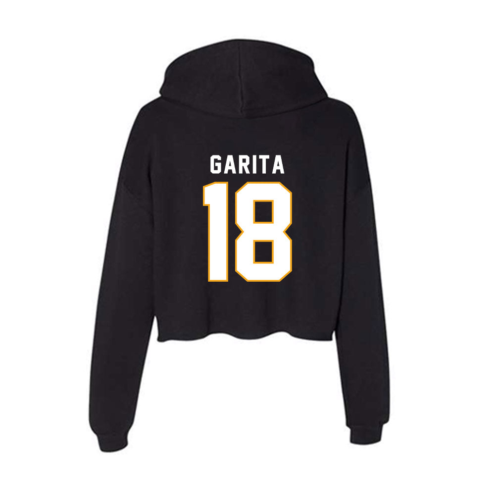 VCU - NCAA Men's Soccer : Fabian Garita - Women's Crop Fleece Hoodie-1