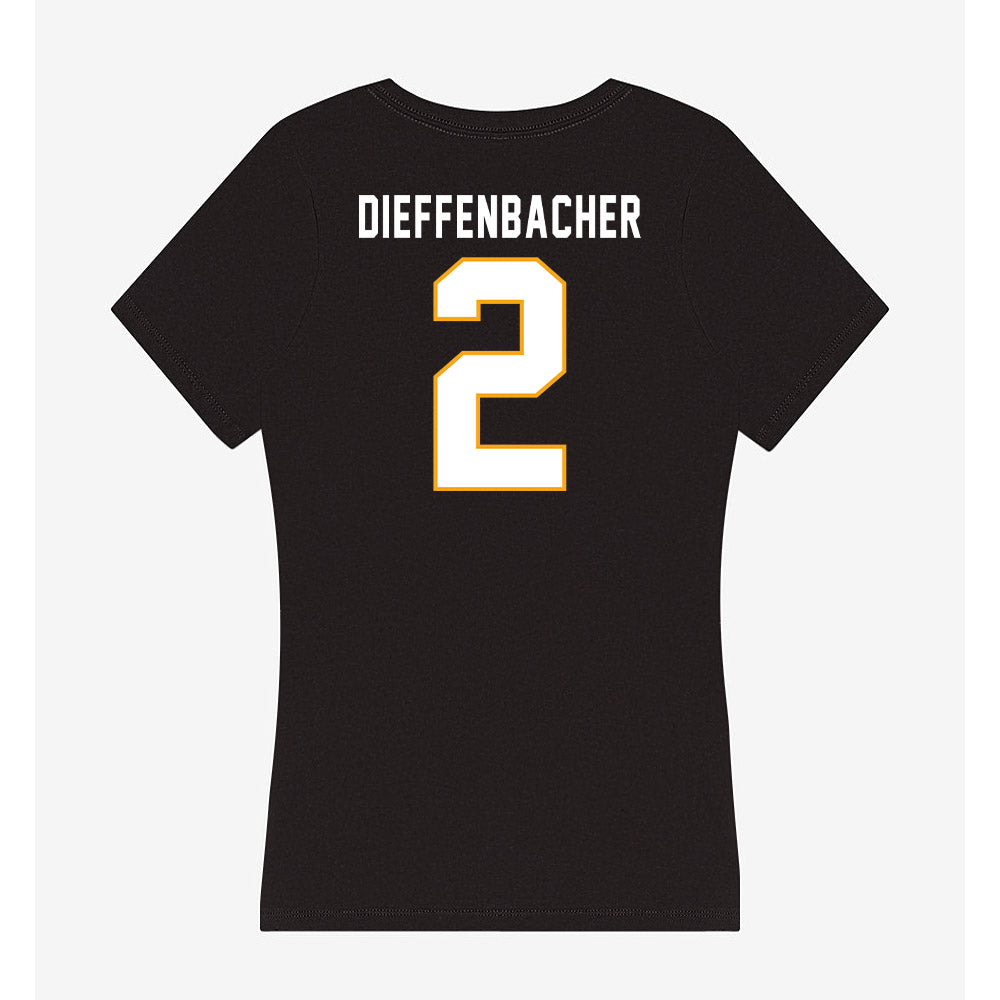 VCU - NCAA Women's Field Hockey : Callie Dieffenbacher - Women's V-Neck T-Shirt-1