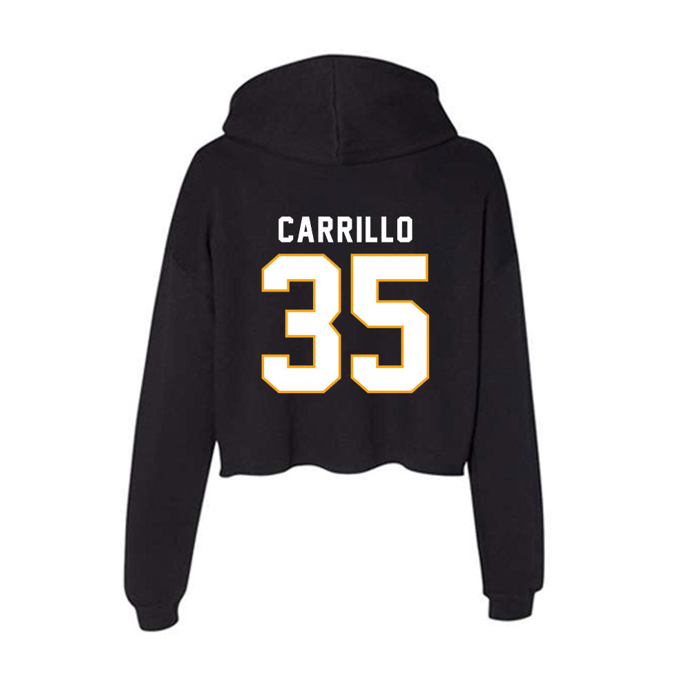 VCU - NCAA Women's Lacrosse : Ava Carrillo - Women's Crop Fleece Hoodie-1