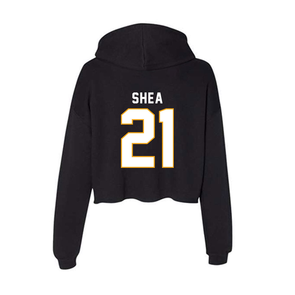 VCU - NCAA Men's Soccer : Emmett Shea - Women's Crop Fleece Hooded Sweatshirt-1