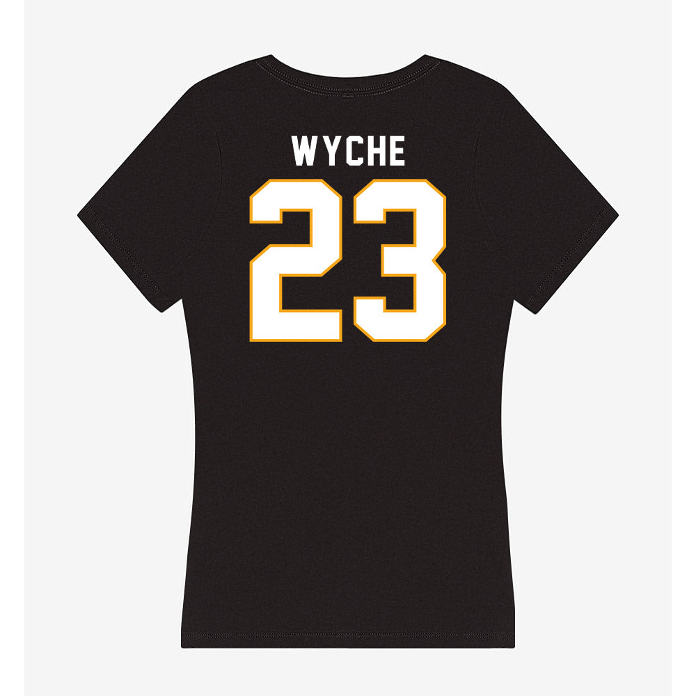 VCU - NCAA Men's Basketball : Joshua Wyche - Women's V-Neck T-Shirt-1