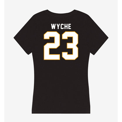 VCU - NCAA Men's Basketball : Joshua Wyche - Women's V-Neck T-Shirt-1