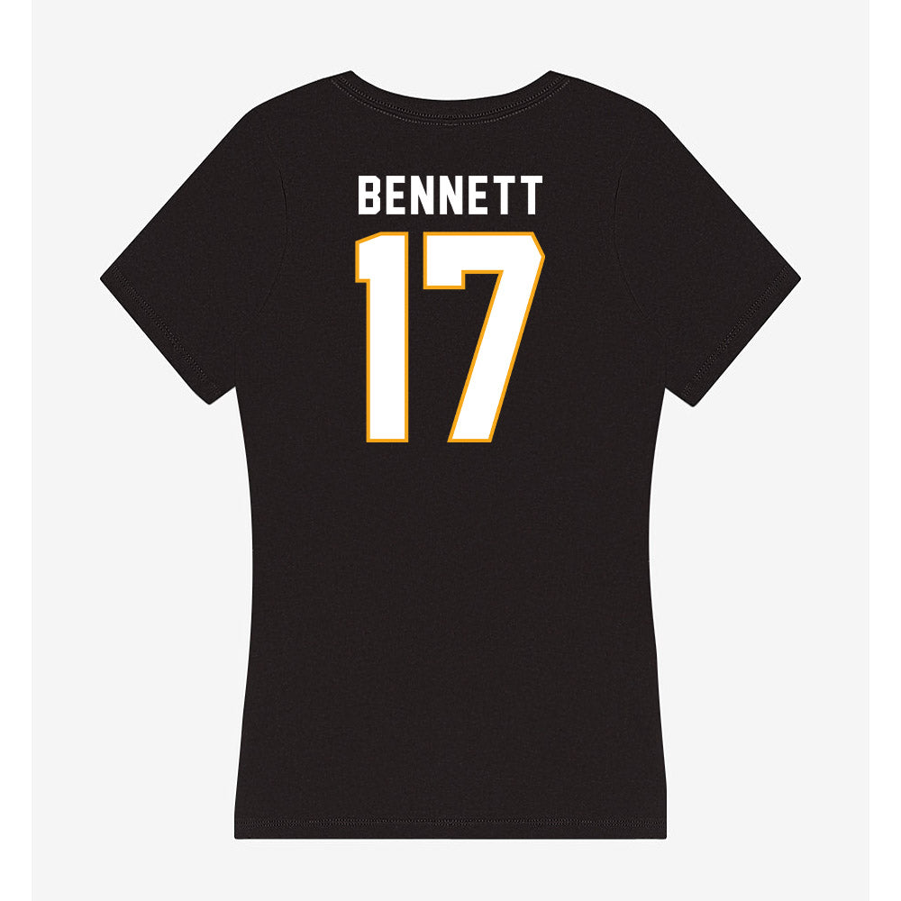 VCU - NCAA Women's Lacrosse : Annika Bennett - Women's V-Neck T-Shirt-1
