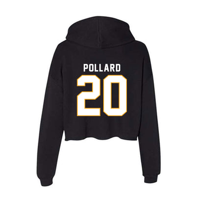 VCU - NCAA Women's Lacrosse : Julia Pollard - Women's Crop Fleece Hoodie-1