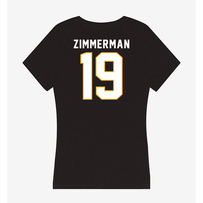 VCU - NCAA Women's Field Hockey : Hannah Zimmerman - Women's V-Neck T-Shirt-1