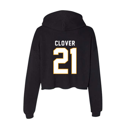 VCU - NCAA Baseball : Caleb Clover - Women's Crop Fleece Hoodie-1