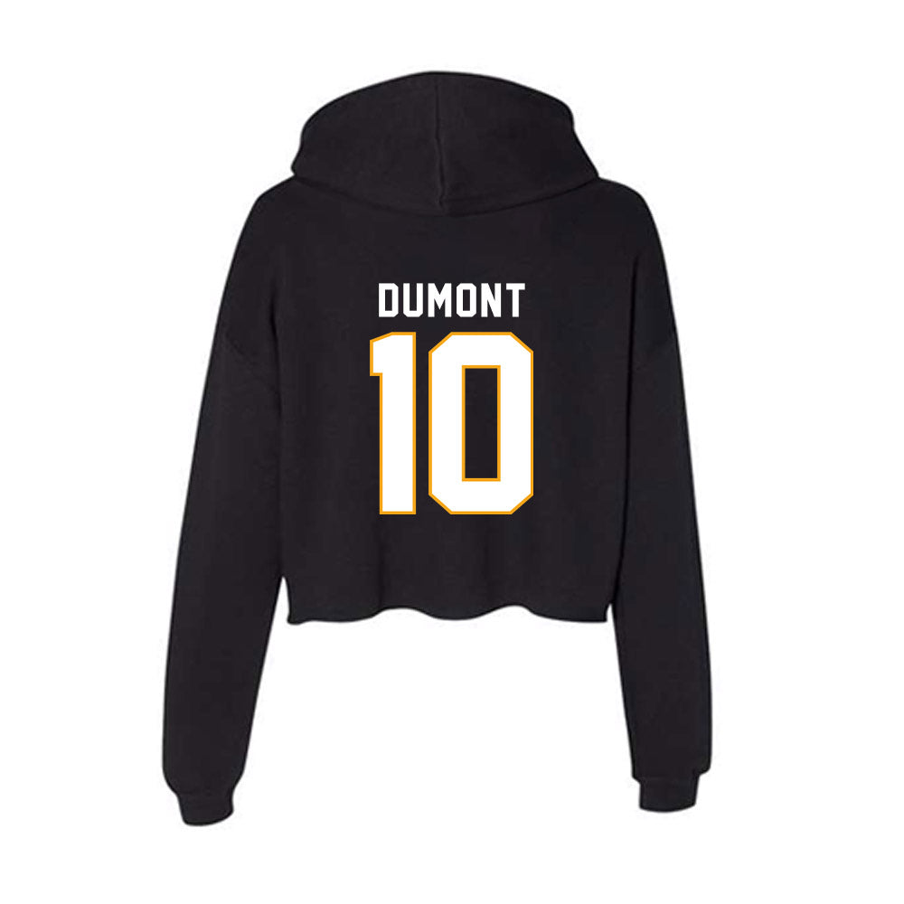 VCU - NCAA Men's Basketball : Jordann Dumont - Women's Crop Fleece Hoodie-1