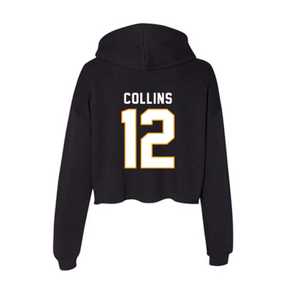 VCU - NCAA Women's Soccer : Cierra Collins - Women's Crop Fleece Hooded Sweatshirt-1