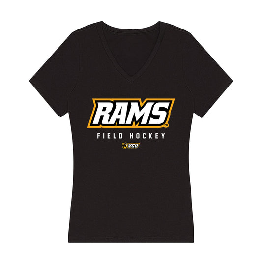 VCU - NCAA Women's Field Hockey : Ashley Doyle - Women's V-Neck T-Shirt-0