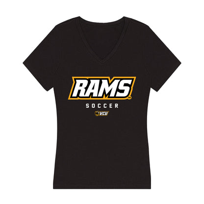 VCU - NCAA Men's Soccer : Pedro Salmon - Women's V-Neck T-Shirt-0