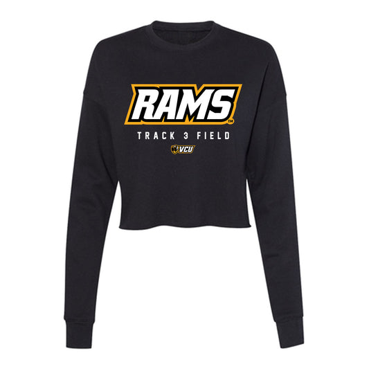 VCU - NCAA Women's Track & Field : Indira ONeil - Women's Cropped Crew Fleece-0