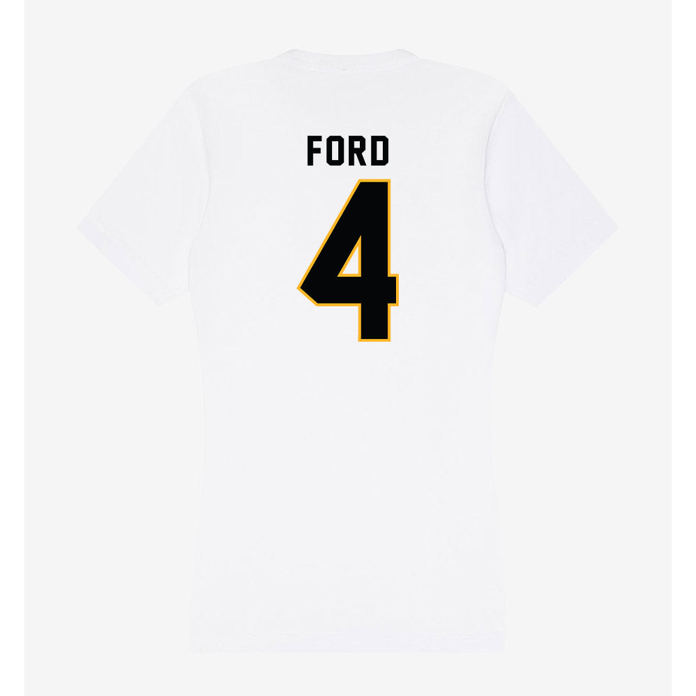 Kennesaw - NCAA Football : Alexander Ford - Women's V-Neck T-Shirt-1