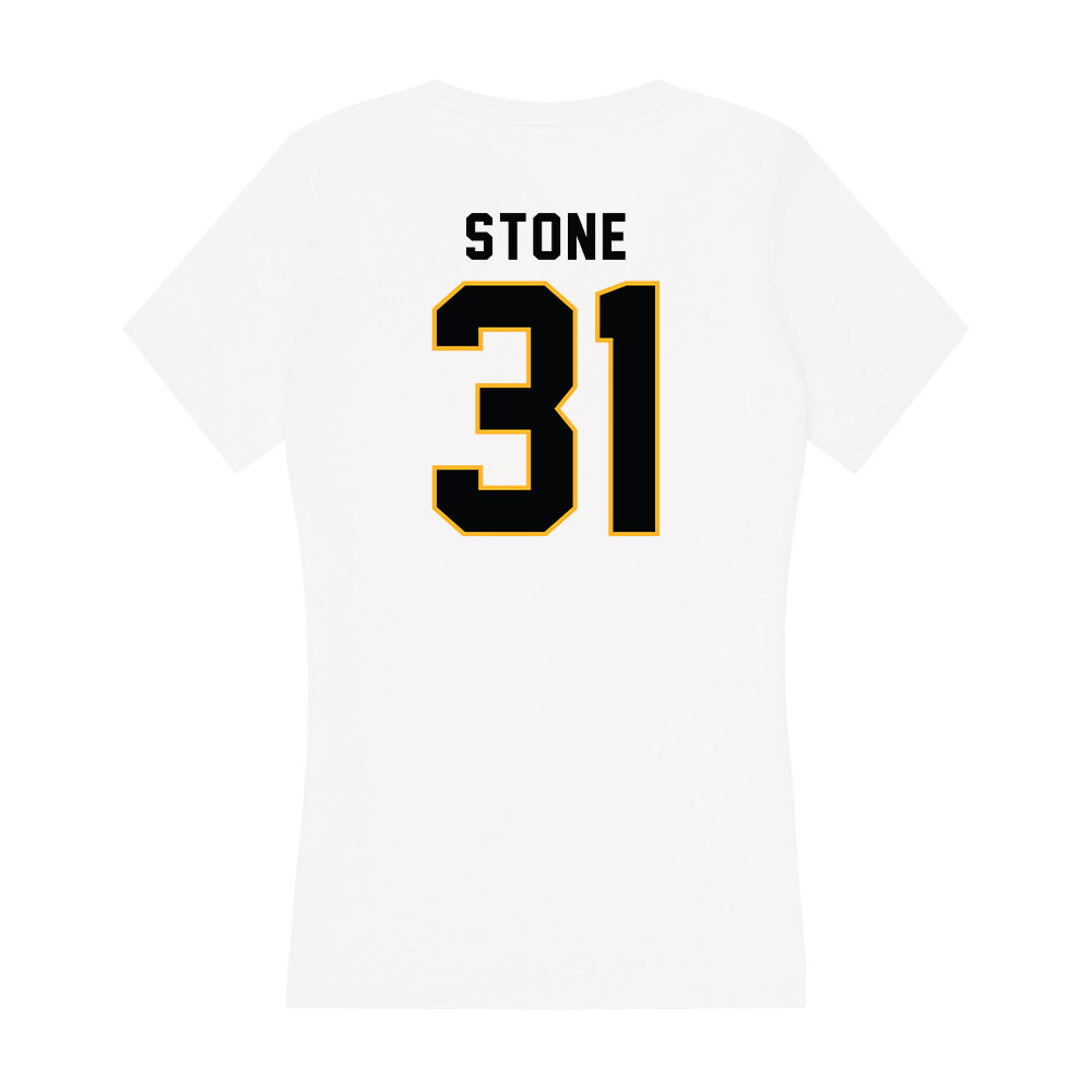  - NCAA Men's Basketball : Charles Stone - Women's V-Neck T-Shirt-1