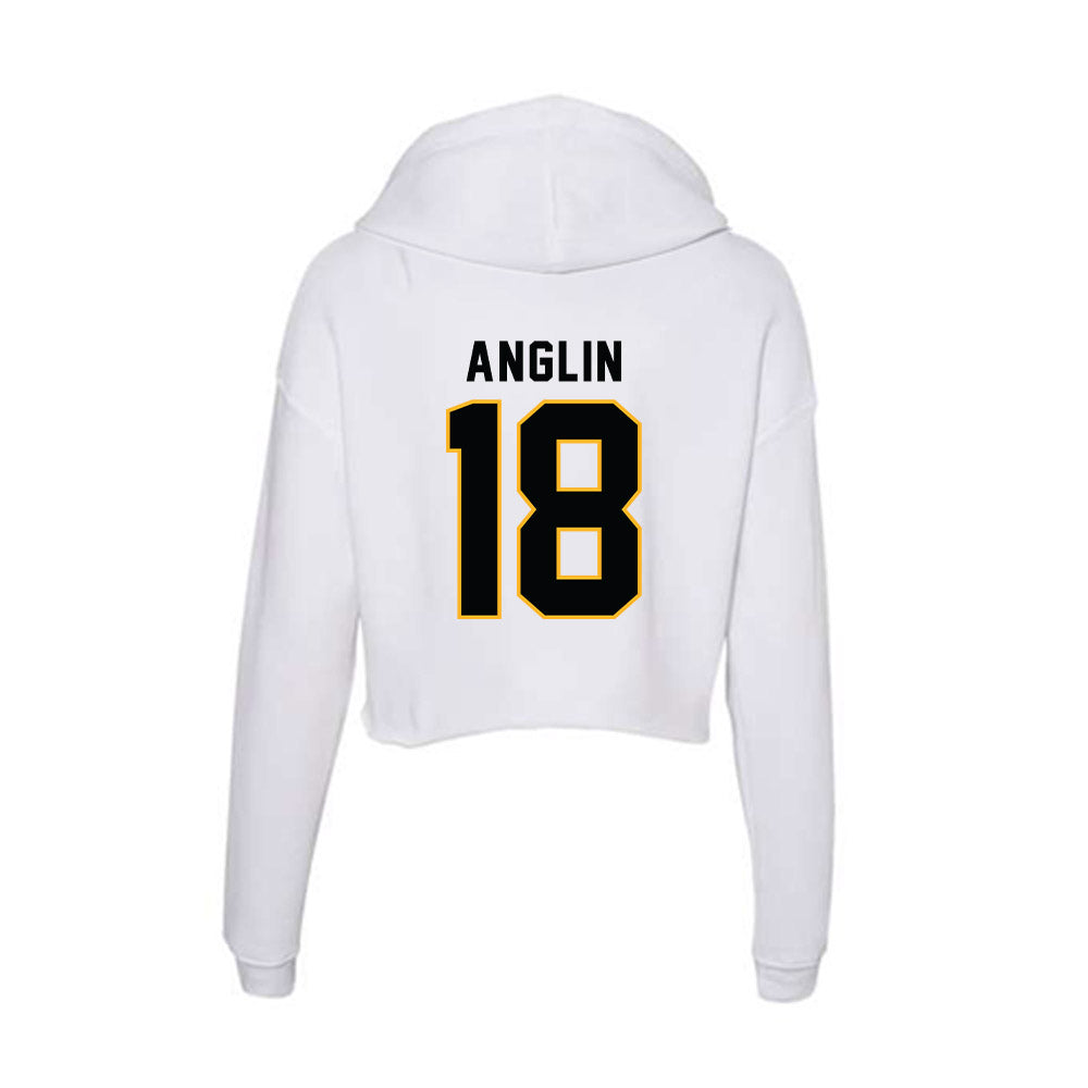 Kennesaw - NCAA Football : Josh Anglin - Women's Crop Fleece Hoodie-1