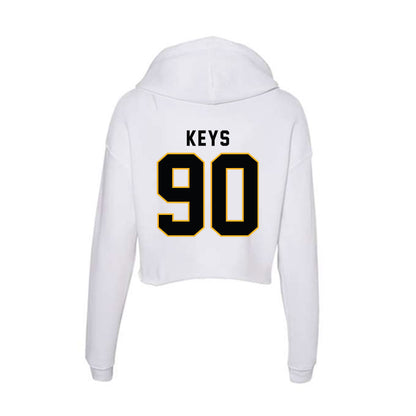 Kennesaw - NCAA Football : Jonathan Keys - Women's Crop Fleece Hoodie-1