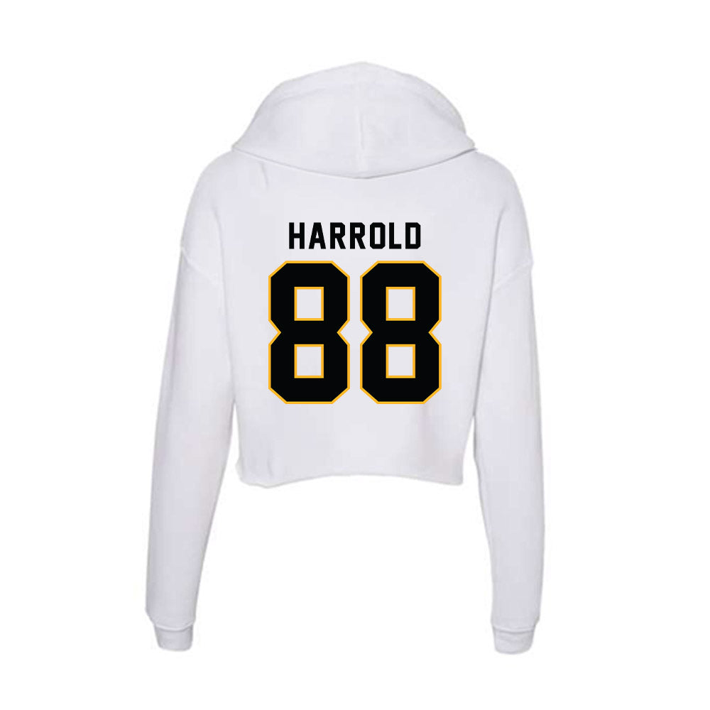Kennesaw - NCAA Football : Jamari Harrold - Women's Crop Fleece Hoodie-1