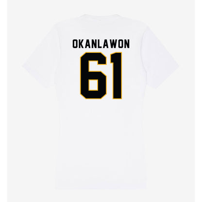Kennesaw - NCAA Football : Yusuf Okanlawon - Women's V-Neck T-Shirt-1