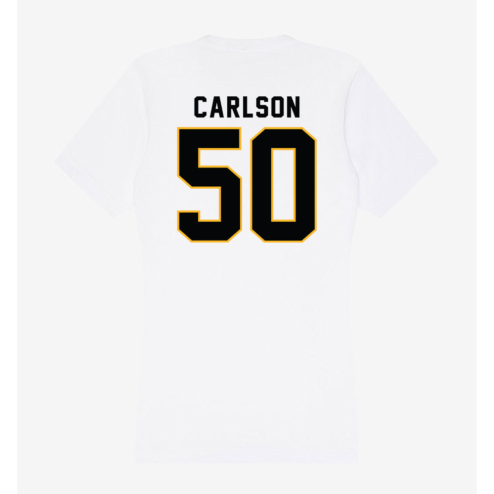 Kennesaw - NCAA Women's Lacrosse : Laura Carlson - Women's V-Neck T-Shirt-1