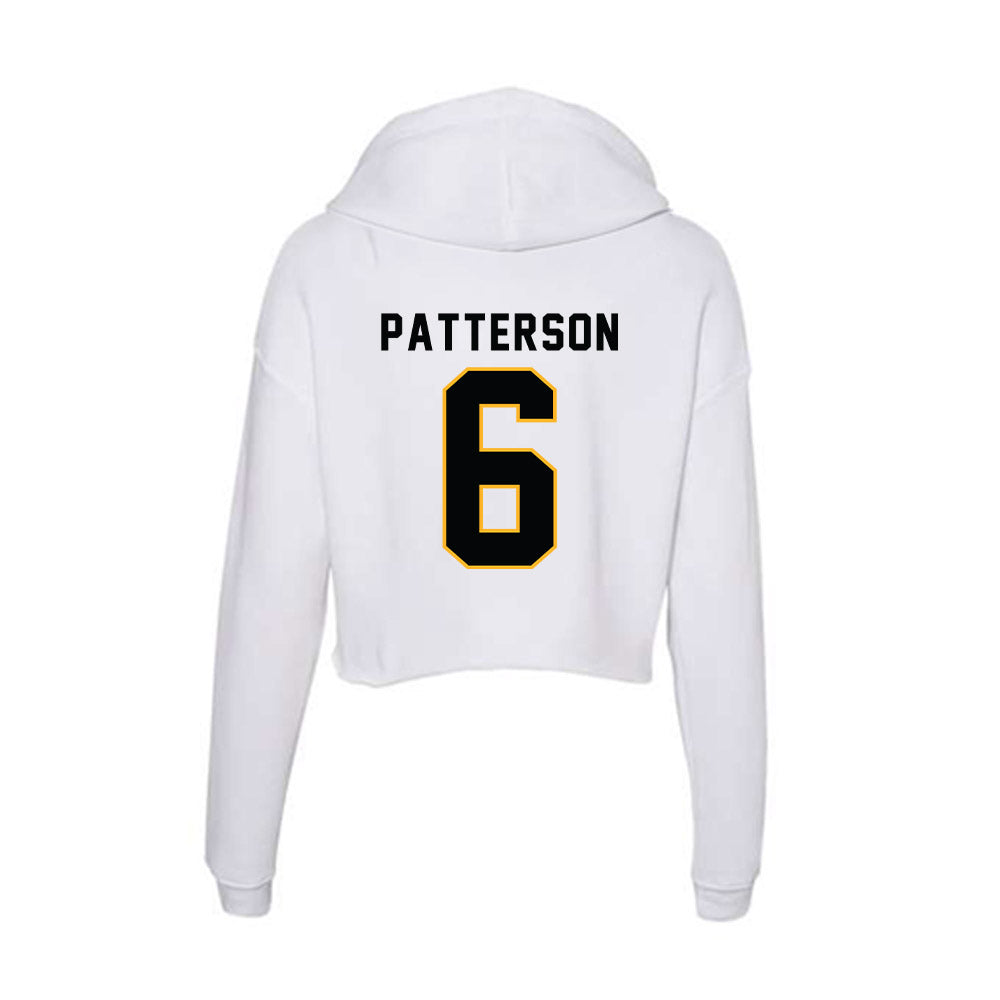 Kennesaw - NCAA Football : Marcus Patterson - Women's Crop Fleece Hoodie-1