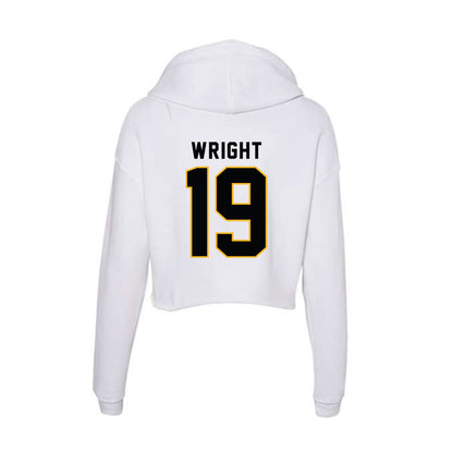 Kennesaw - NCAA Football : Maliki Wright - Women's Crop Fleece Hoodie-1