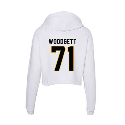 Kennesaw - NCAA Football : ZaMario Woodgett - Women's Crop Fleece Hoodie-1