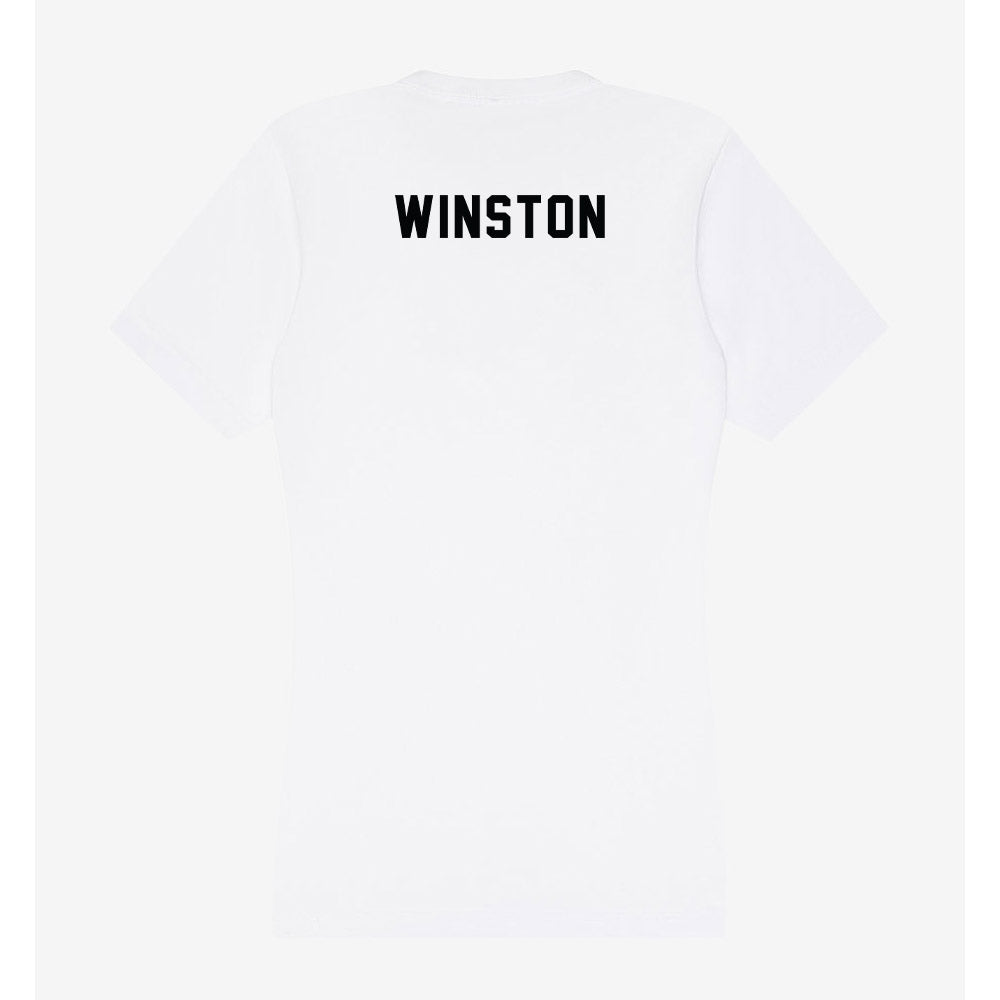 Kennesaw - NCAA Women's Track & Field : Jermiya Winston - Women's V-Neck T-Shirt-1