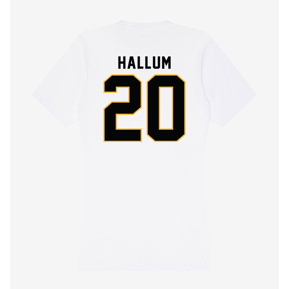 Kennesaw - NCAA Football : Tyler Hallum - Women's V-Neck T-Shirt-1