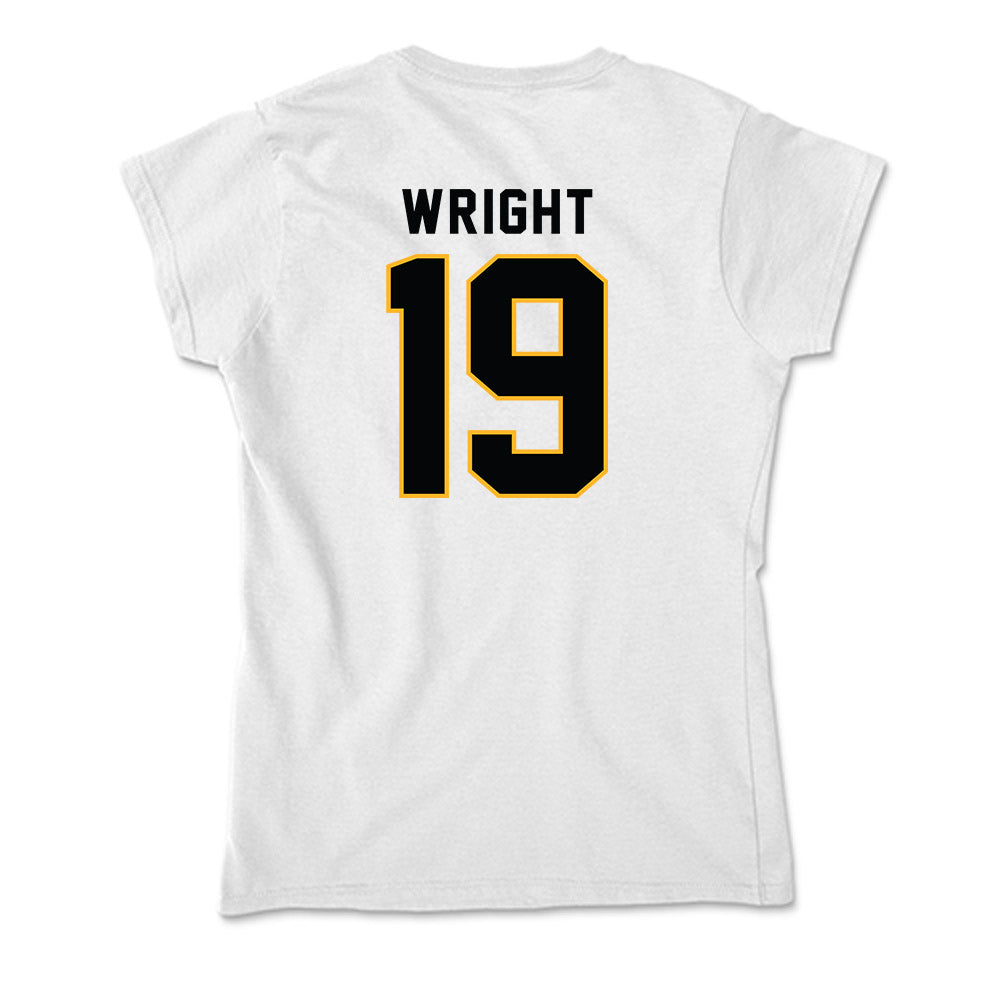Kennesaw - NCAA Football : Maliki Wright - Soft Style Women’s T-Shirt-1