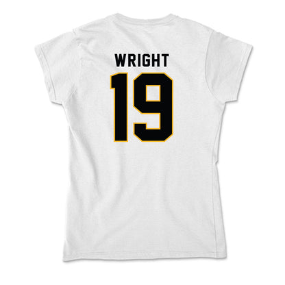 Kennesaw - NCAA Football : Maliki Wright - Soft Style Women’s T-Shirt-1