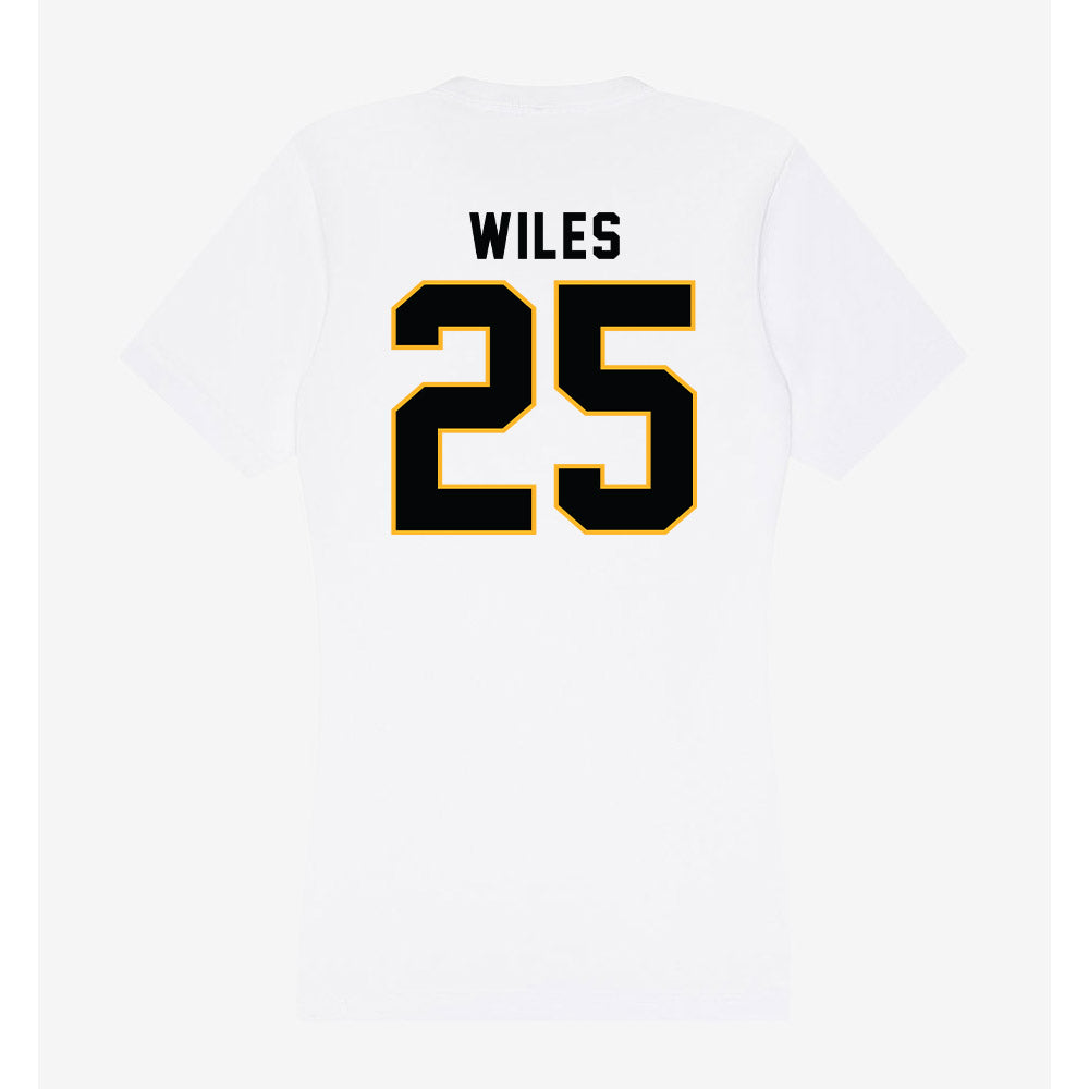 Kennesaw - NCAA Women's Lacrosse : Sam Wiles - Women's V-Neck T-Shirt-1