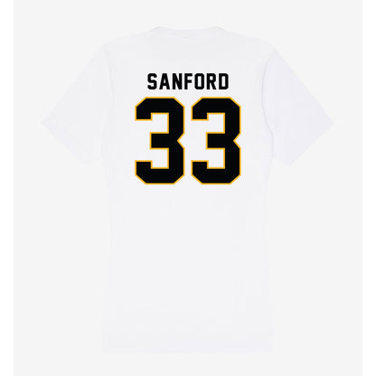 Kennesaw - NCAA Football : Montra Sanford - Women's V-Neck T-Shirt-1
