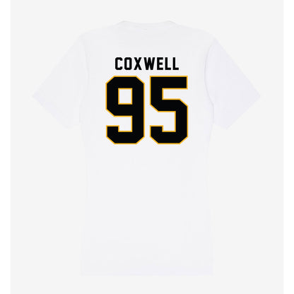 Kennesaw - NCAA Football : Connor Coxwell - Women's V-Neck T-Shirt-1