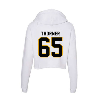 Kennesaw - NCAA Football : Nicholas Thorner - Women's Crop Fleece Hooded Sweatshirt-1