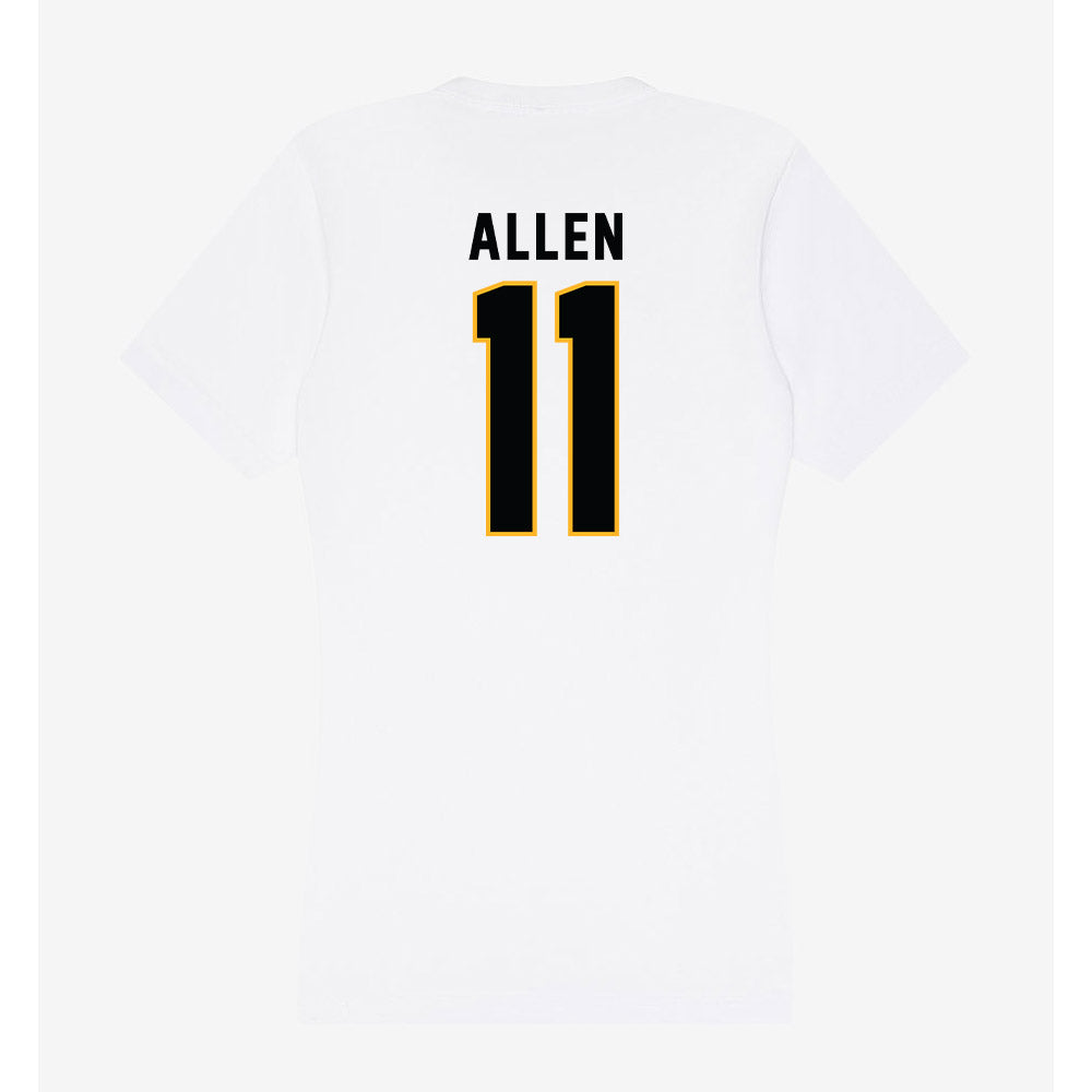 Kennesaw - NCAA Women's Soccer : Stella Allen - Women's V-Neck T-Shirt-1