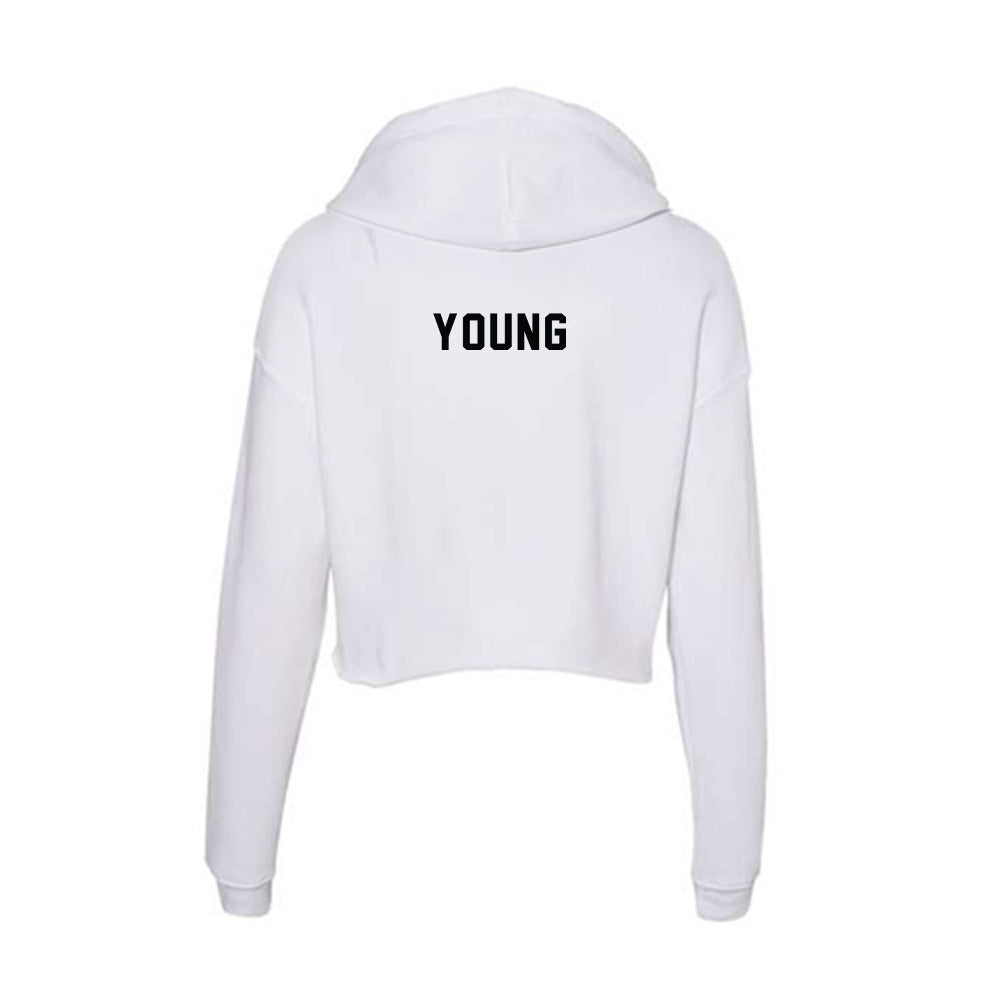 Kennesaw - NCAA Men's Track & Field : Eric Young - Women's Crop Fleece Hoodie-1