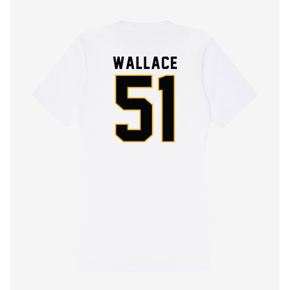 Kennesaw - NCAA Football : Michael Wallace - Women's V-Neck T-Shirt-1