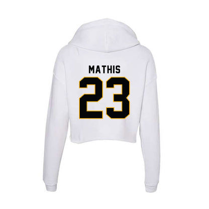 Kennesaw - NCAA Football : Jonathan Mathis - Women's Crop Fleece Hoodie-1