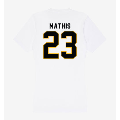 Kennesaw - NCAA Football : Jonathan Mathis - Women's V-Neck T-Shirt-1