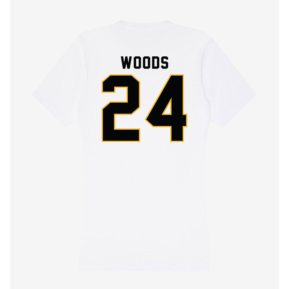 Kennesaw - NCAA Football : Alan Woods - Women's V-Neck T-Shirt-1
