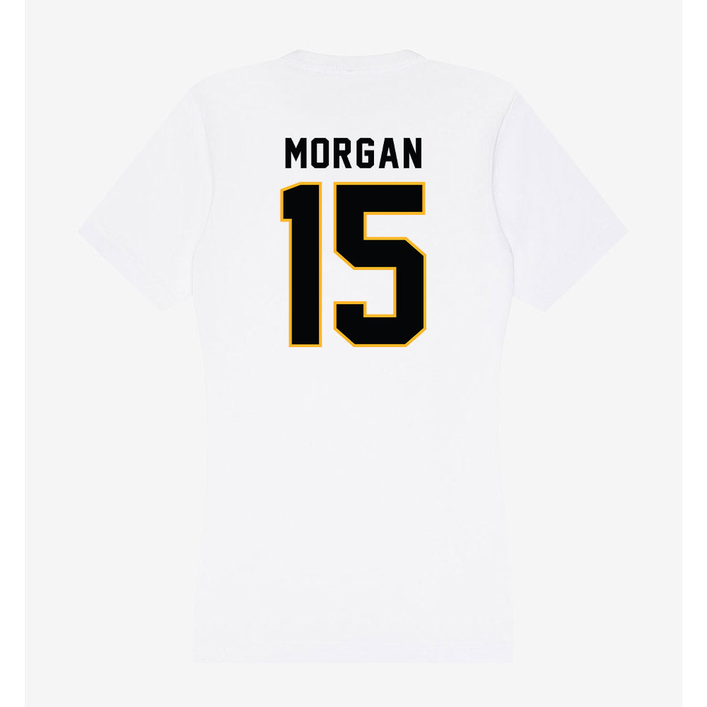 Kennesaw - NCAA Football : Devin Morgan - Women's V-Neck T-Shirt-1