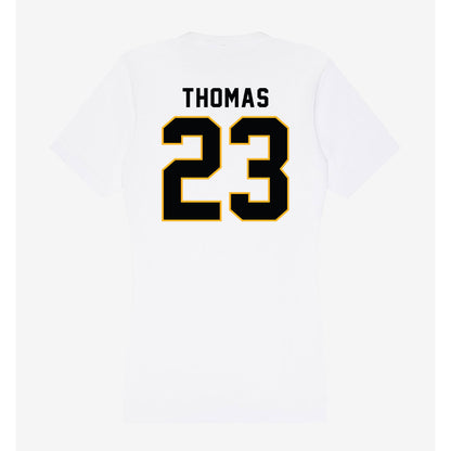 Kennesaw - NCAA Women's Soccer : Symone Thomas - Women's V-Neck T-Shirt-1